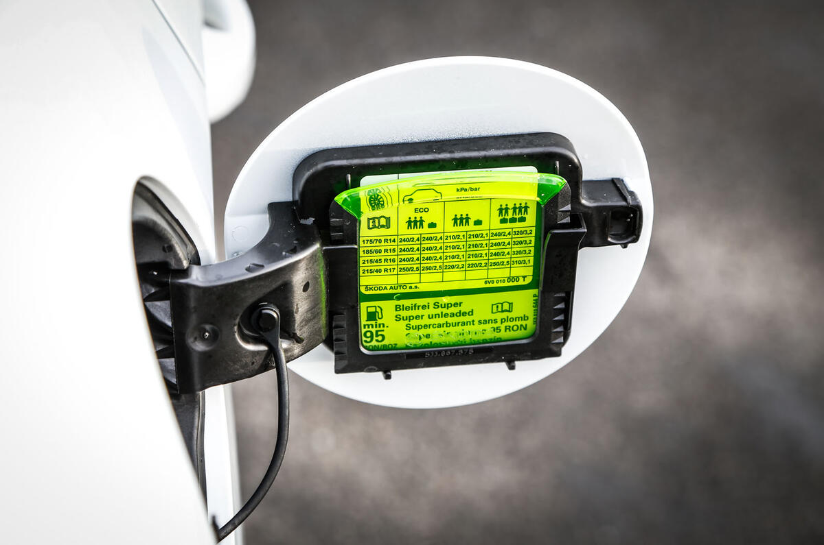 Skoda Fabia ice scraper