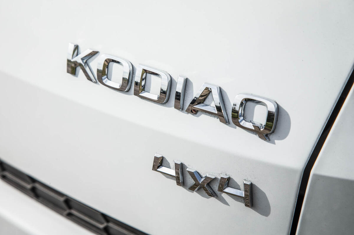 Skoda Kodiaq badging