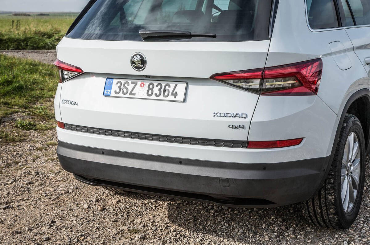 Skoda Kodiaq rear end