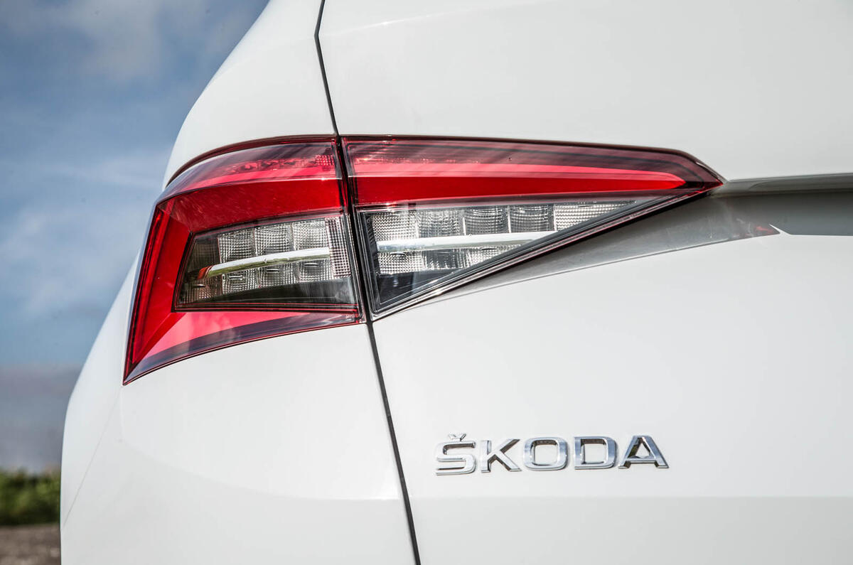 Image result for skoda kodiaq rear light