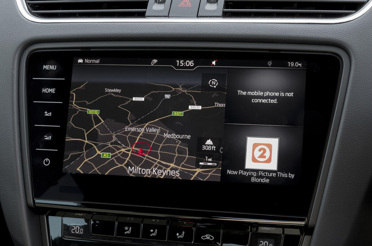 Skoda octavia 2018 салон