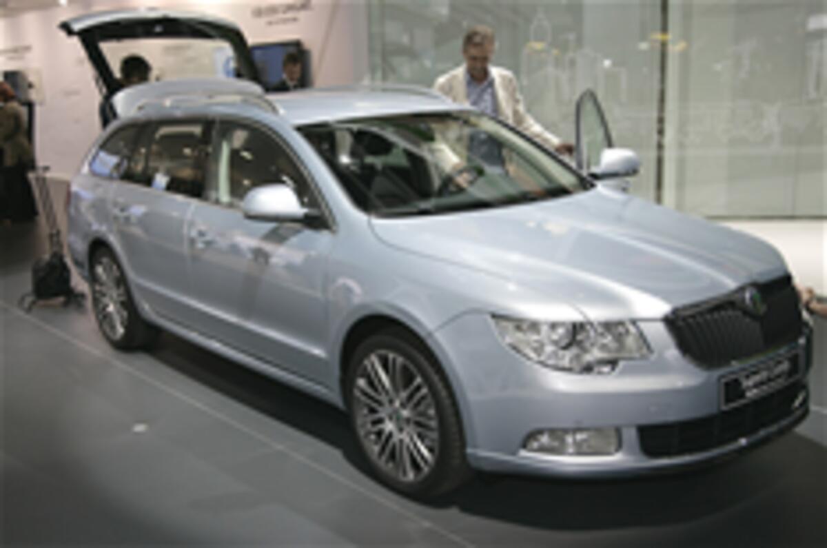 Frankfurt show: Skoda Superb estate