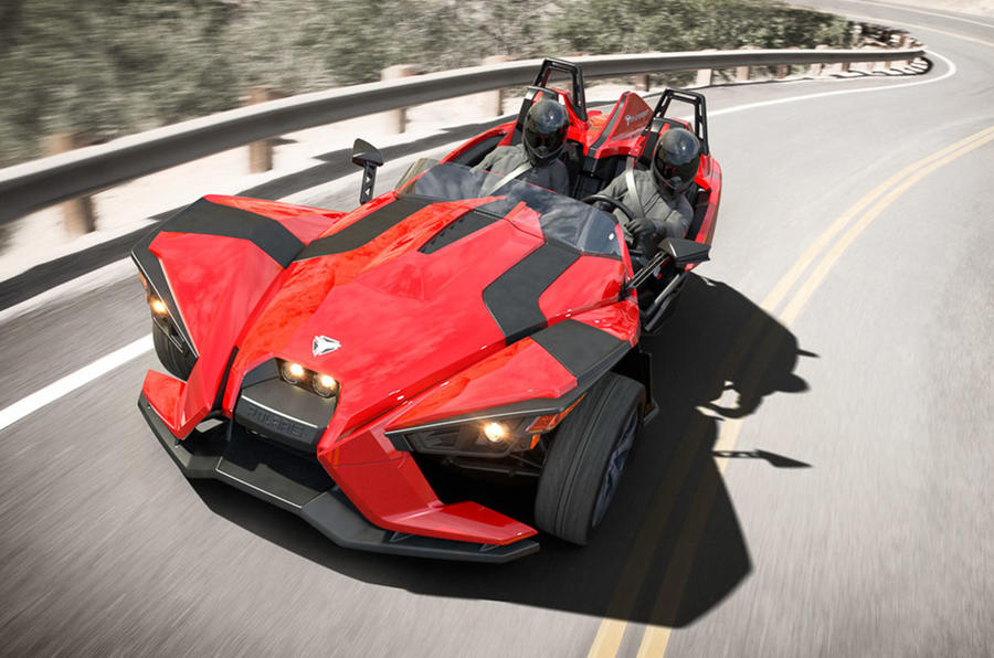 Polaris Slingshot tricycle revealed with 171bhp