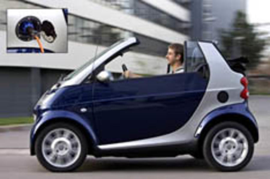Smart shows off electric FourTwo