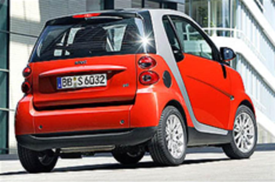UK bound: Smart ForTwo CD