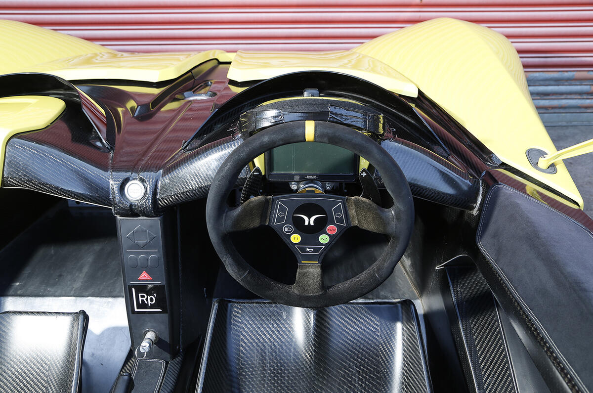Elemental RP1 driver's seat