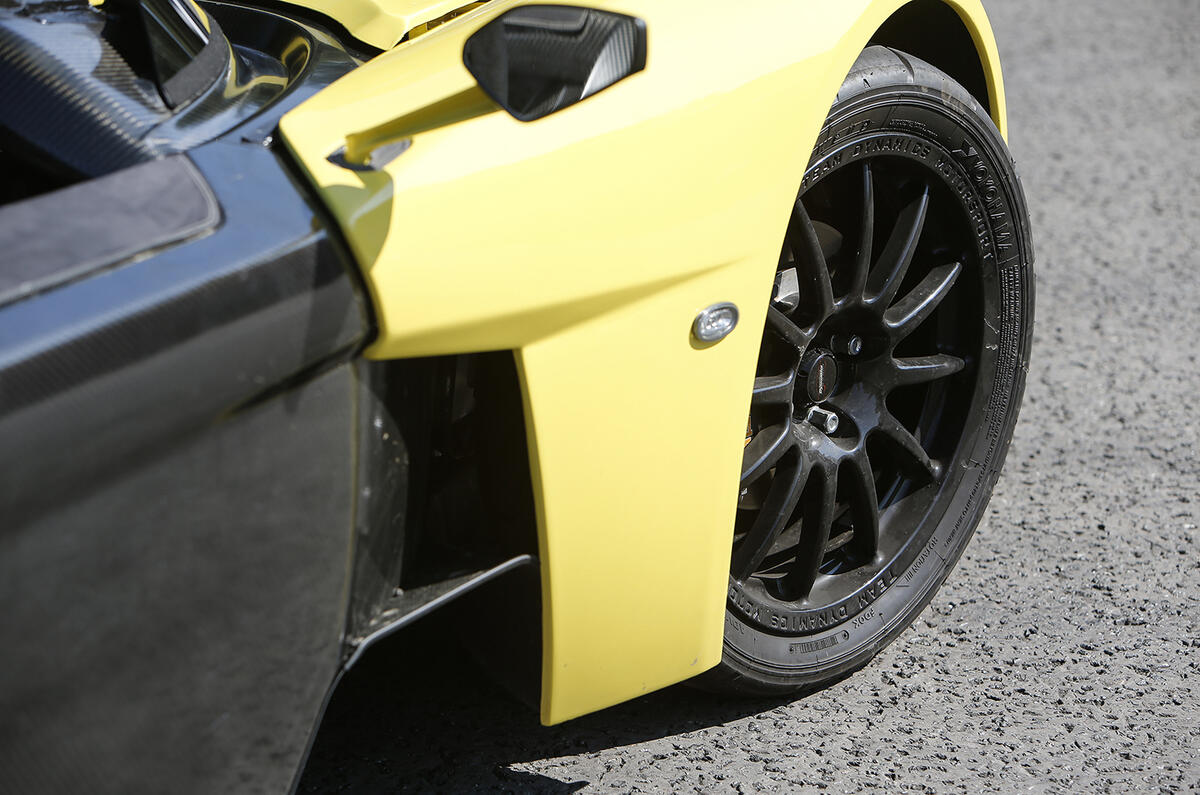 Elemental RP1 black alloy wheels