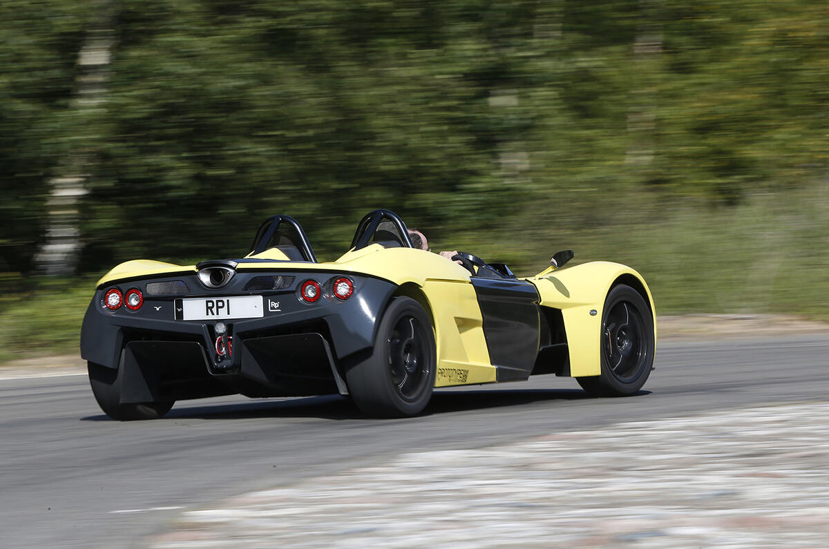 Elemental RP1 rear cornering