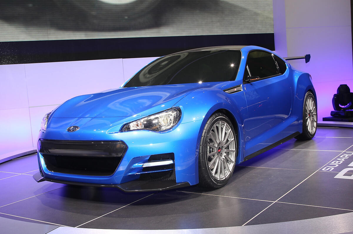 LA motor show: Subaru BRZ 