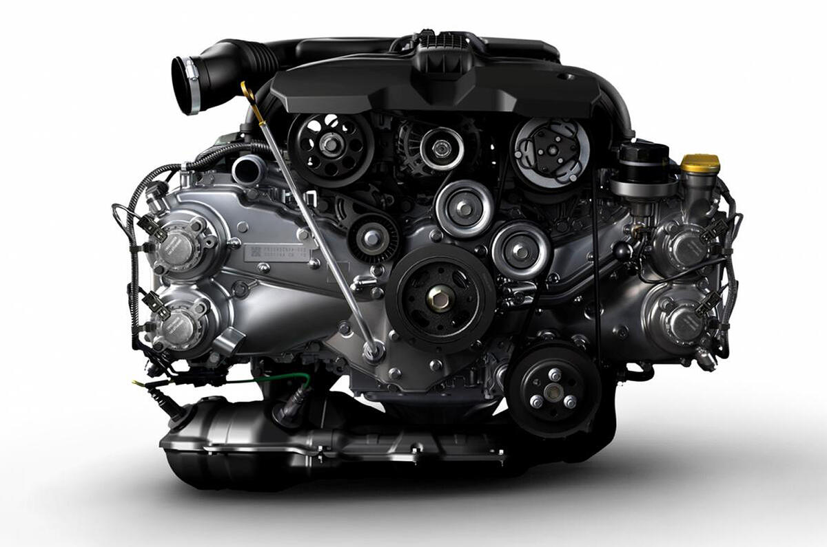 Subaru's new boxer engine Autocar