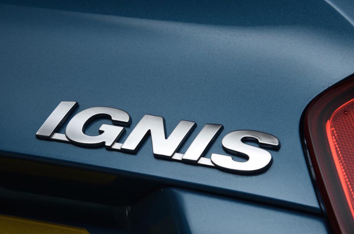 Suzuki Ignis badging