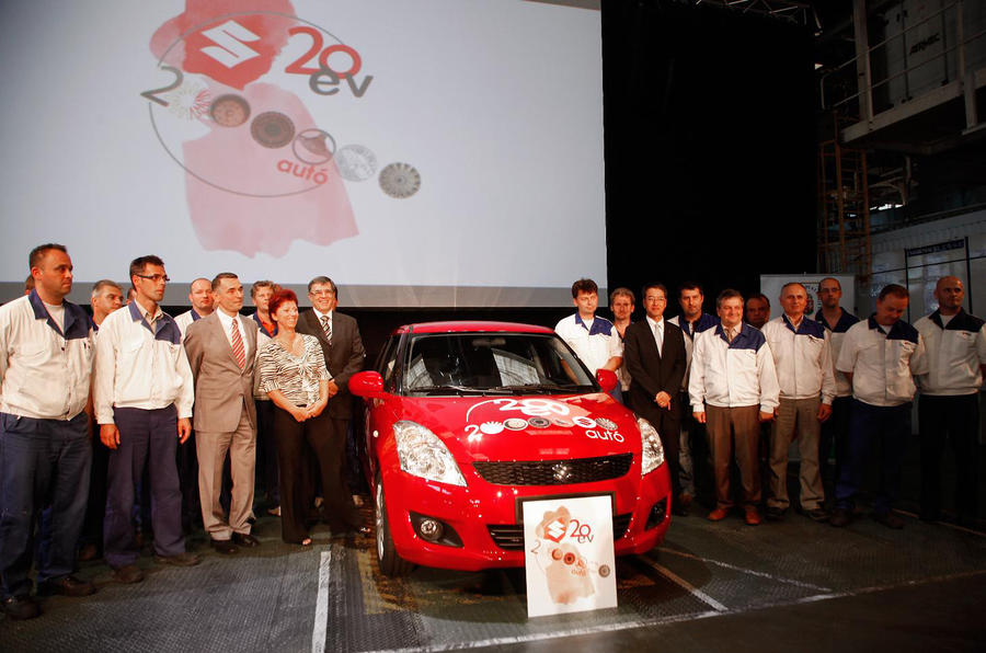 Magyar Suzuki celebrates 2M cars 