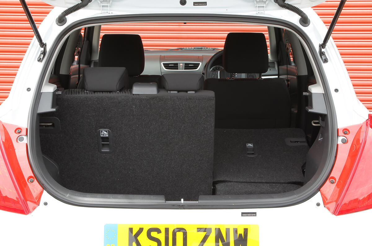 Suzuki Swift Boot Capacity Suzuki Swift Boot Capacity