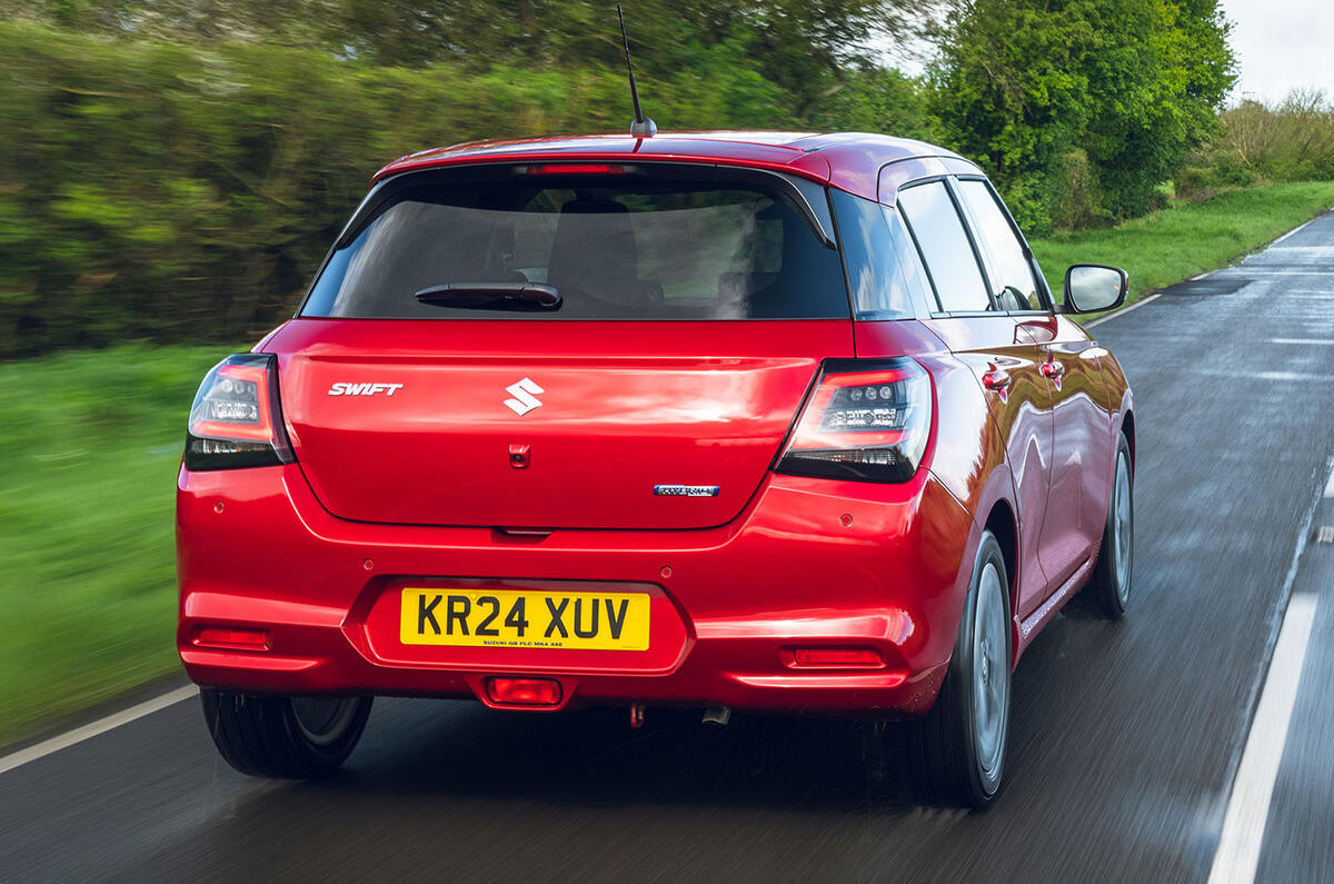Suzuki Swift arrière trois quarts