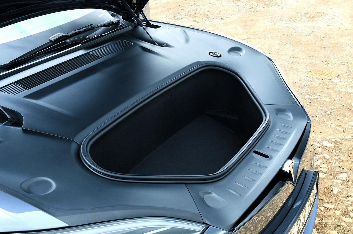 Tesla Model S Plaid front trunk