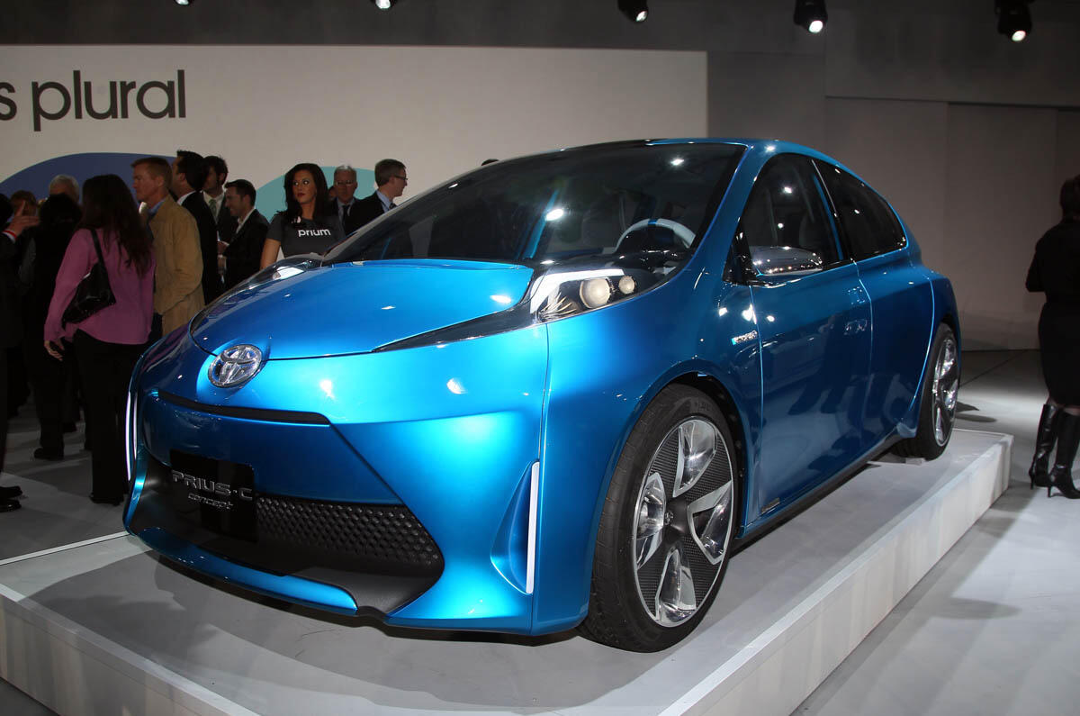 Detroit motor show 2011 new Toyota Priuses Autocar
