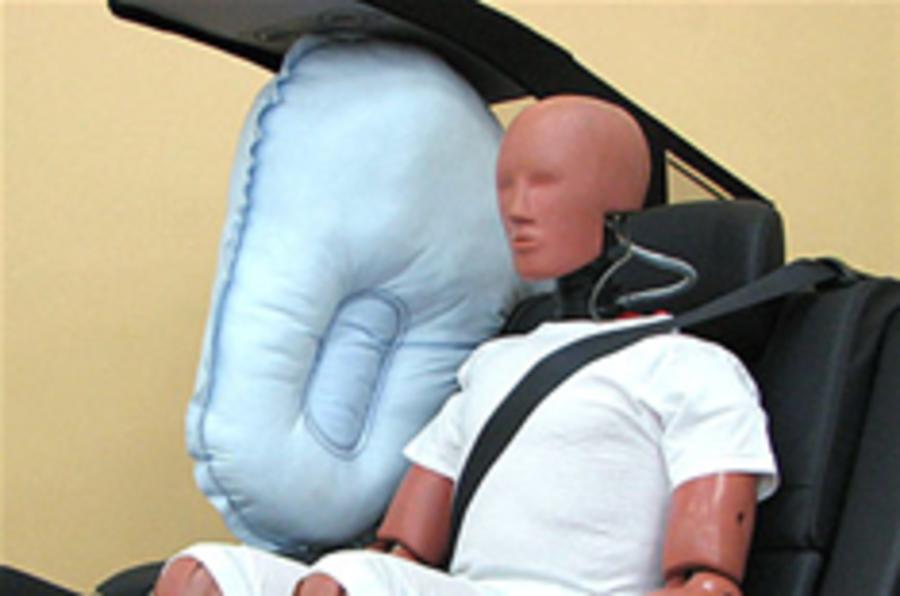 Toyota's centre airbag first
