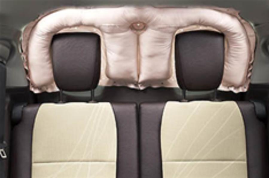 Toyota develops rear airbag 