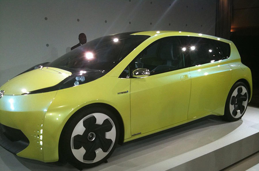Toyota reveals sporty FT-CH hybrid