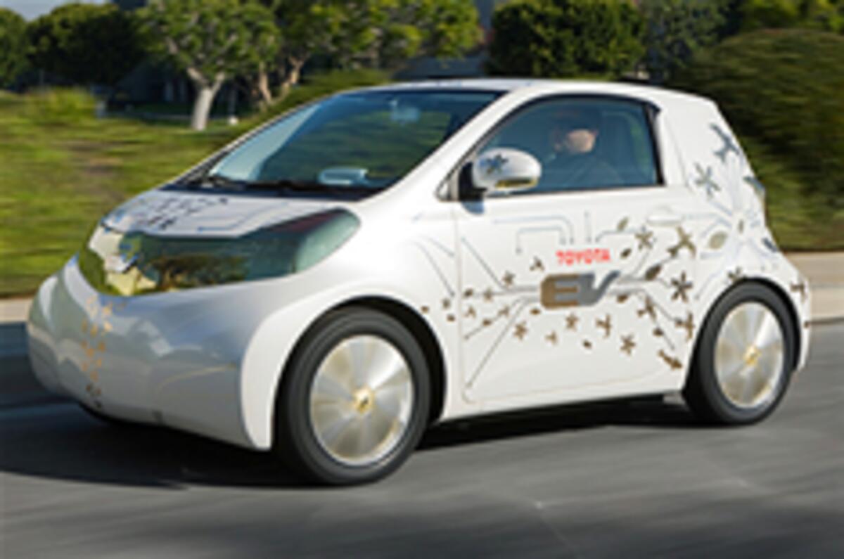 Toyota plans all electric iQ Autocar