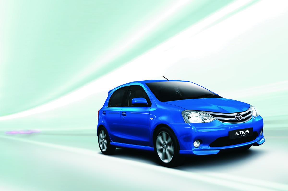 Toyota etios on sale electric car