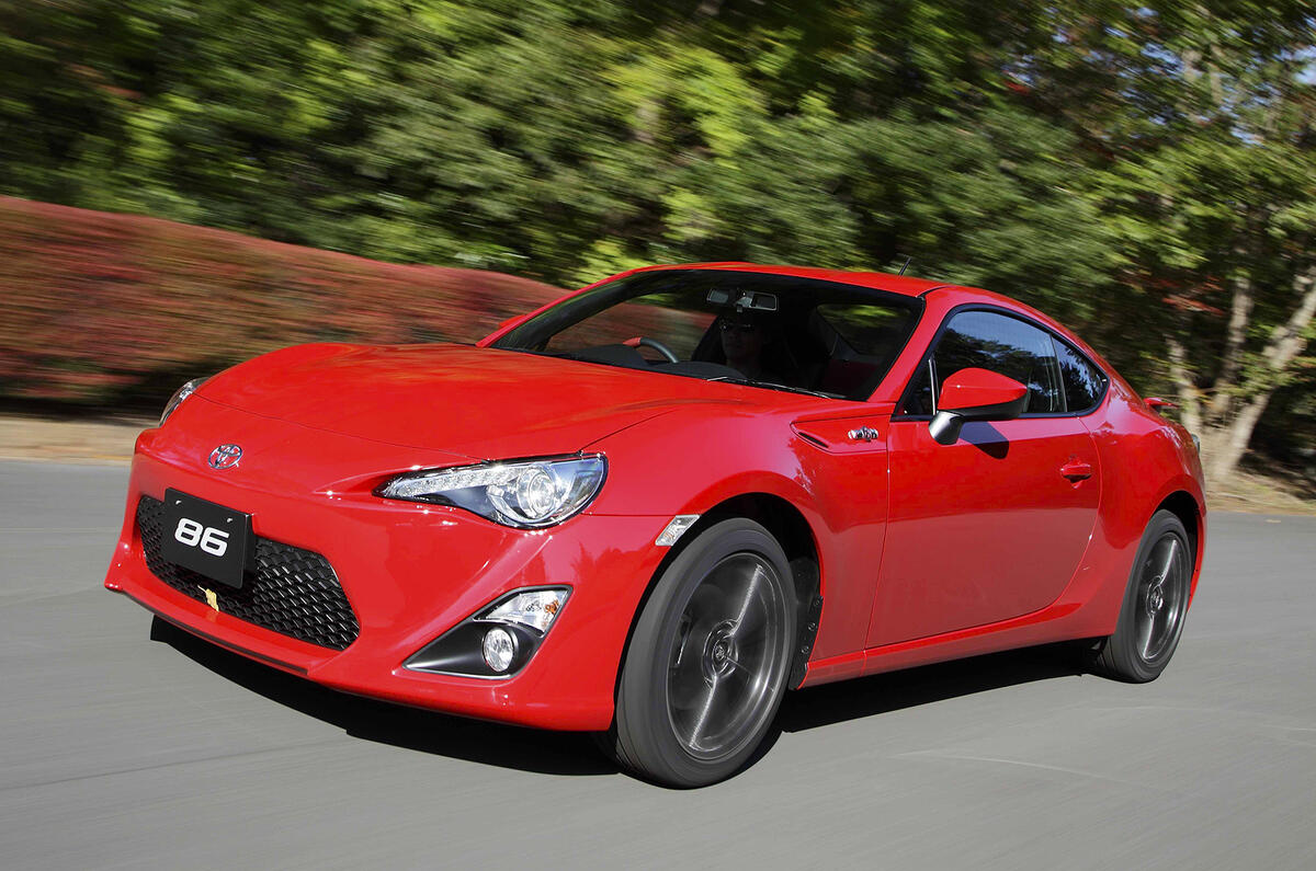 Toyota GT 86 gets £25k price