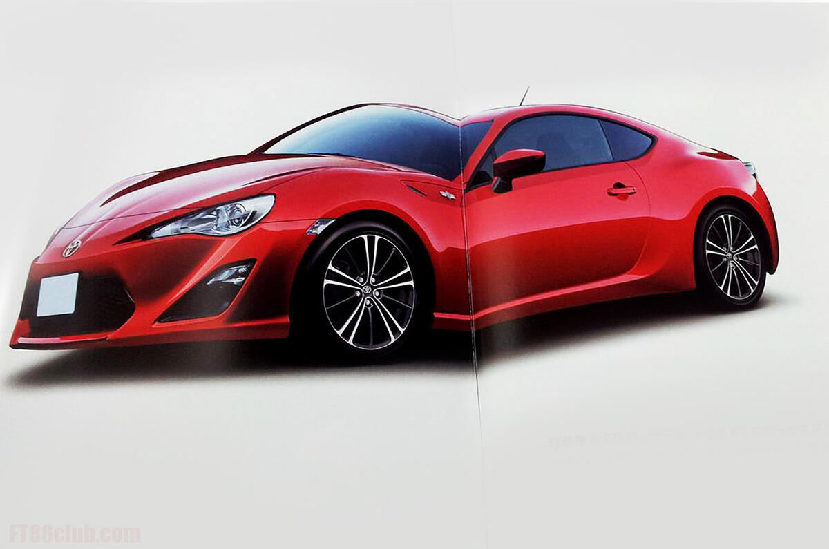 New Toyota FT-86 images leak