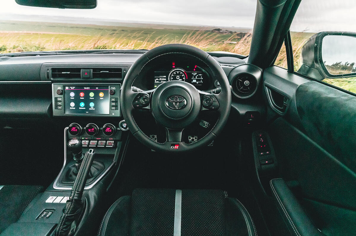 toyota gr86 fd 11 dashboard