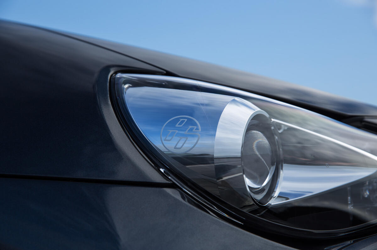 Toyota GT86-badged headlights