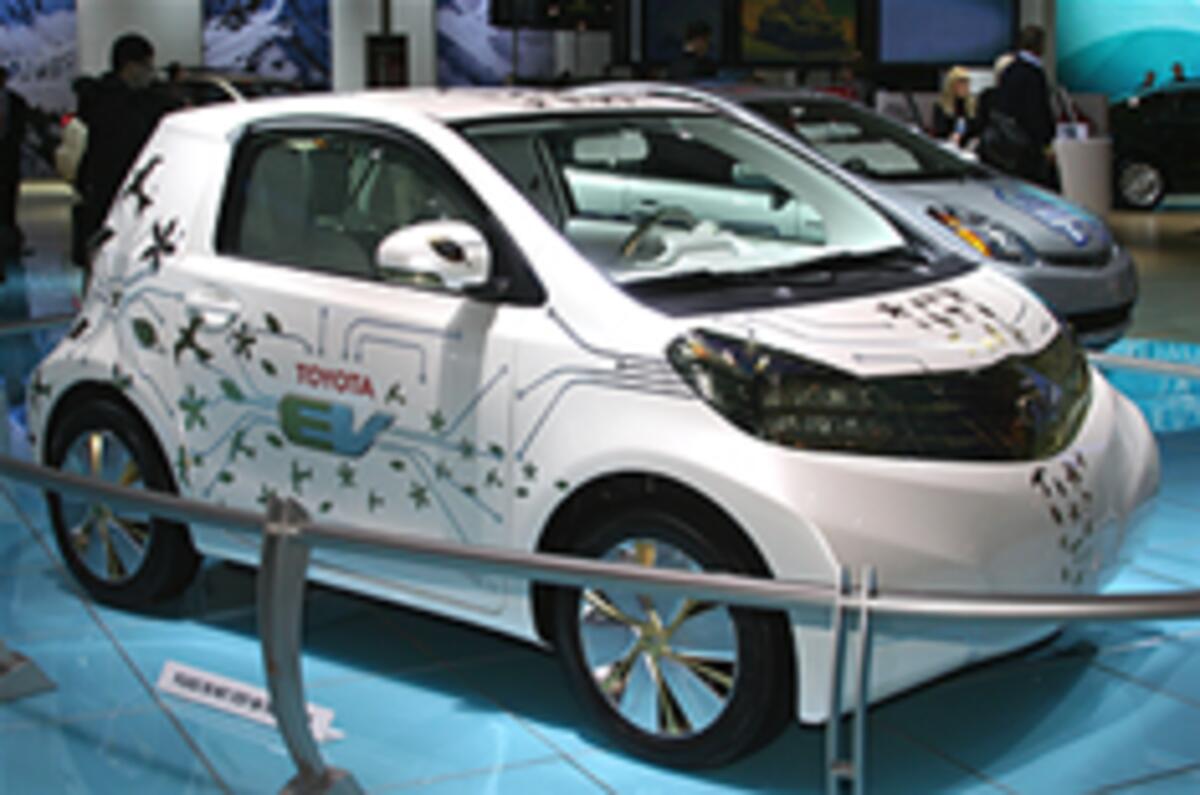 Revealed the electric Toyota iQ Autocar