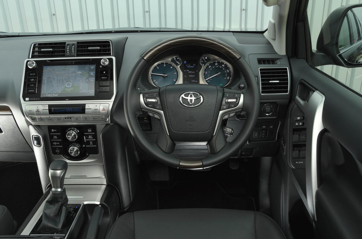 Toyota Land Cruiser Interior Autocar