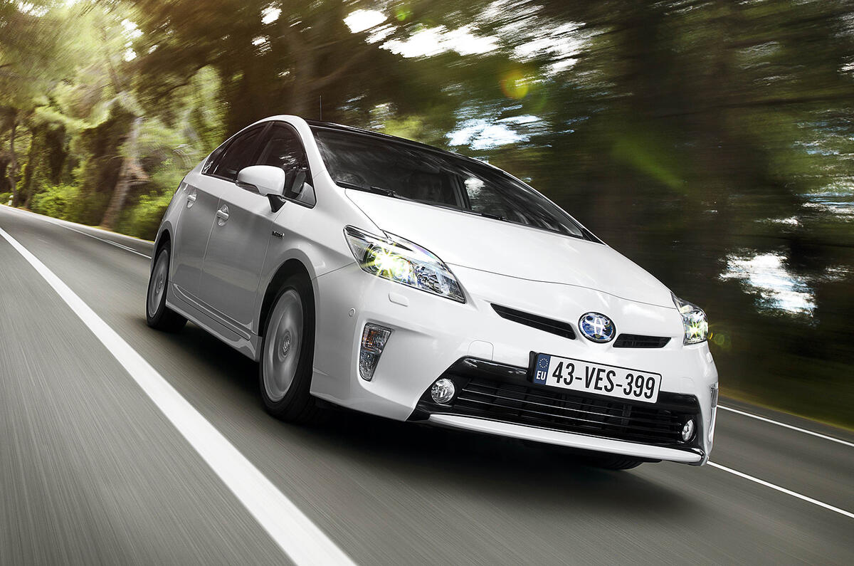 Facelifted Prius from £21,350