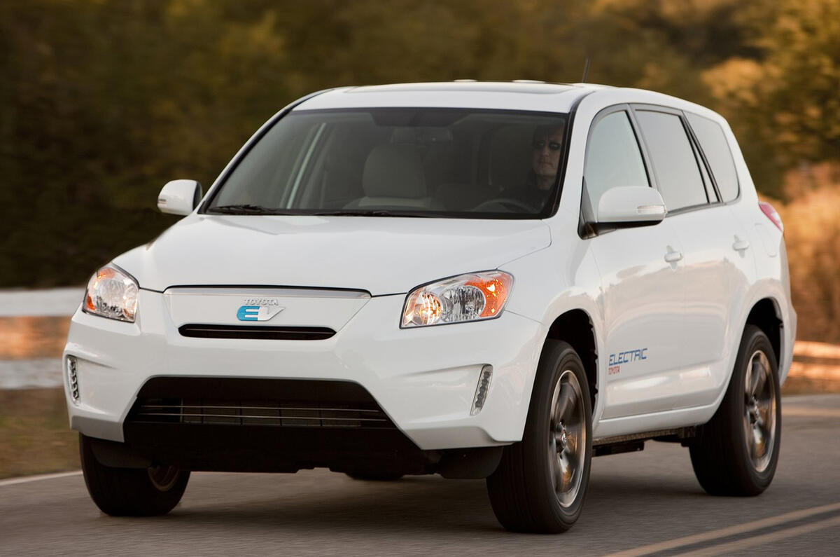 Electric Toyota Rav4 for 2012