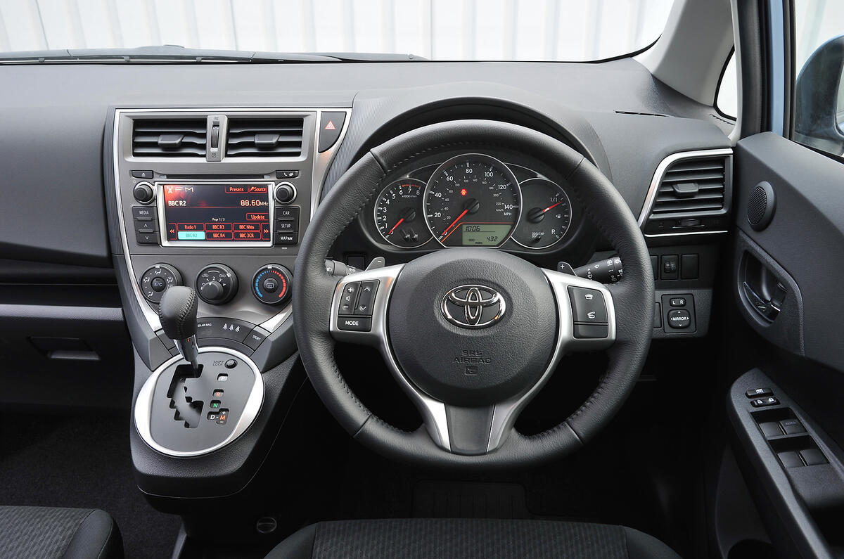 Toyota Verso-S 2011-2013 interior | Autocar