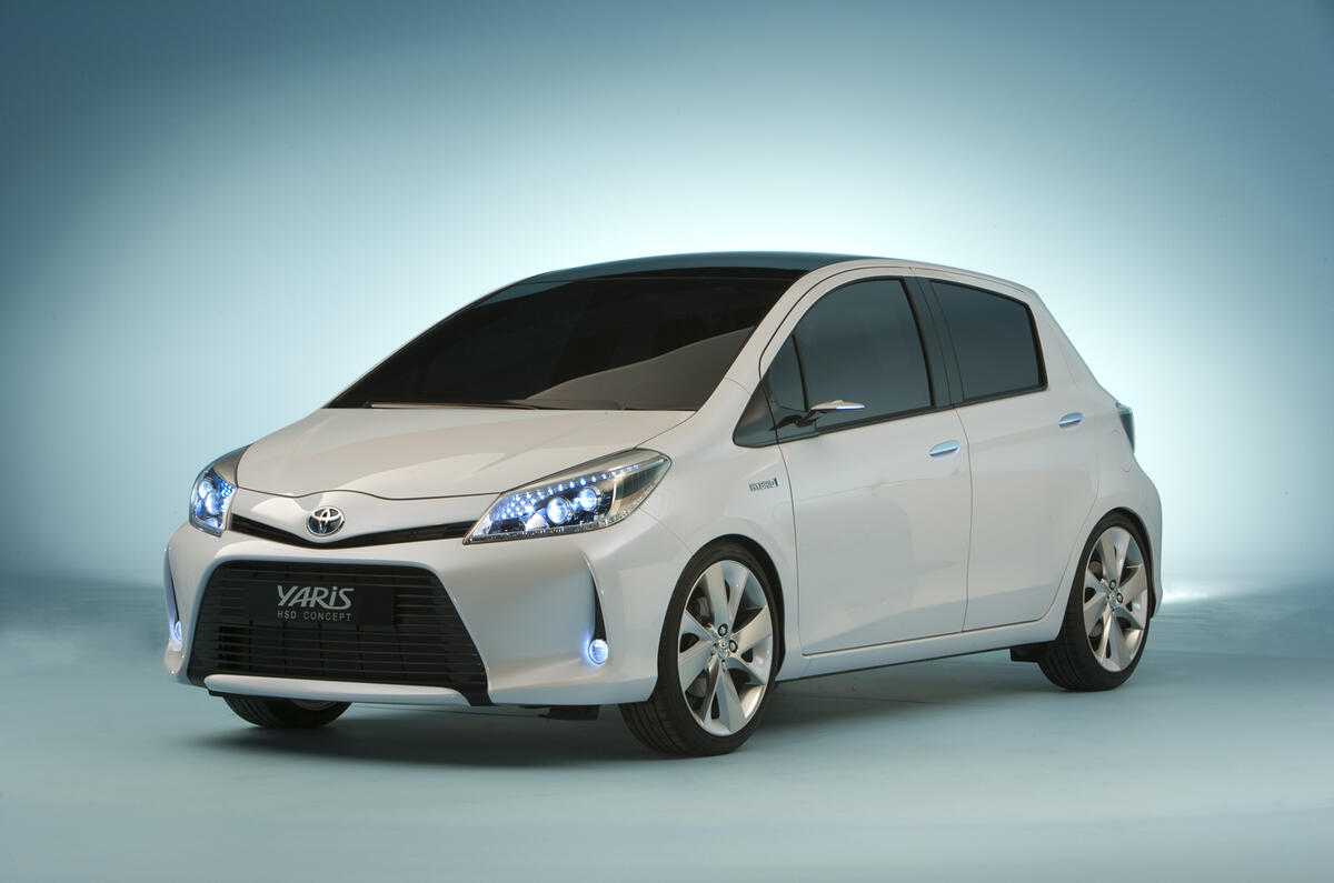 Geneva motor show: Yaris hybrid concept