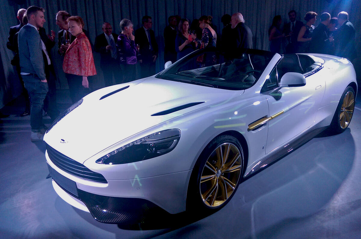 Limited edition Aston Martin Works 60th Anniversary Vanquish Unveiled 