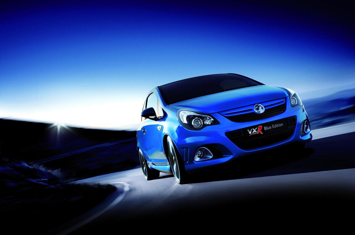 Corsa VXR Blue unveiled