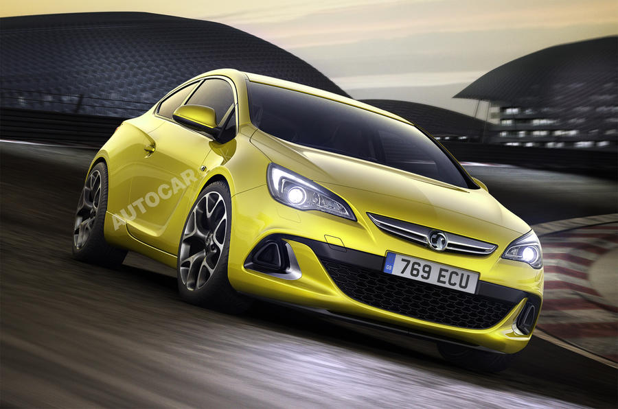 Vauxhall Astra VXR uncovered