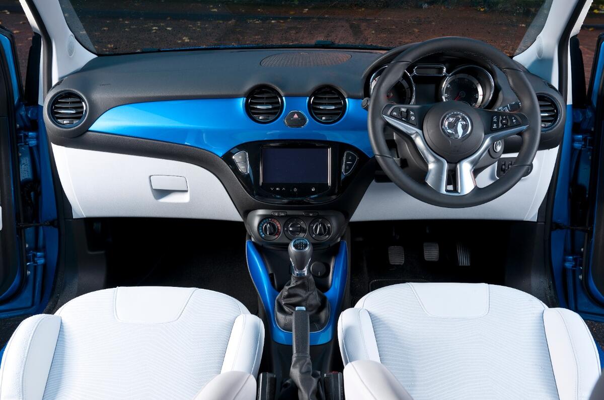 Vauxhall Adam dashboard