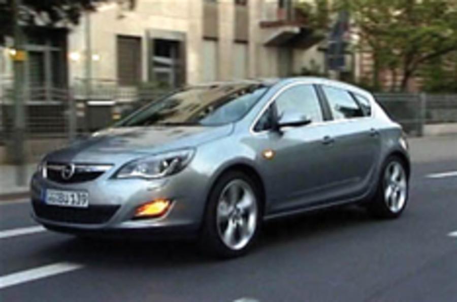 New Vauxhall Astra on video