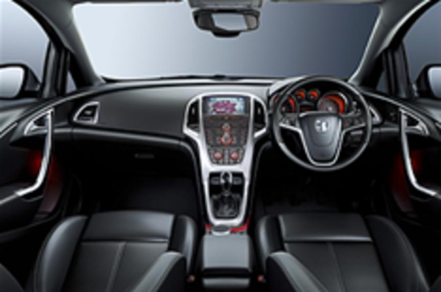 Vauxhall Astra interior revealed