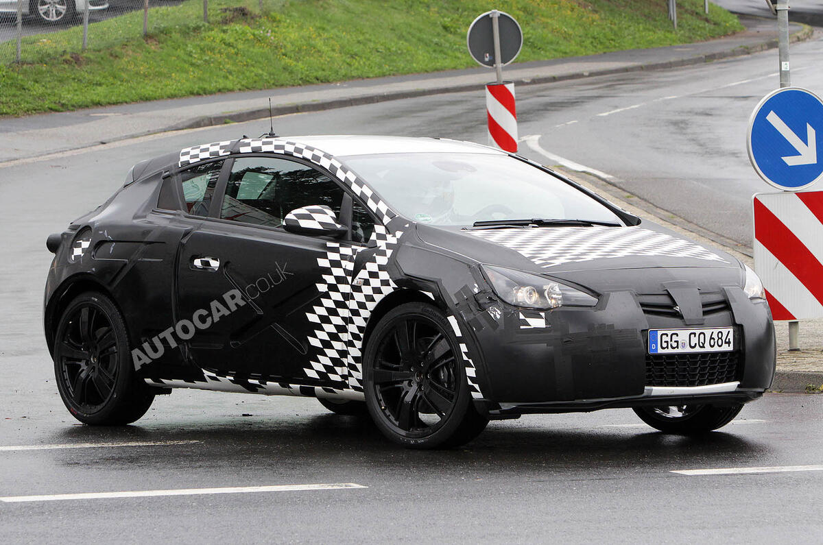 New 280bhp Astra VXR scooped