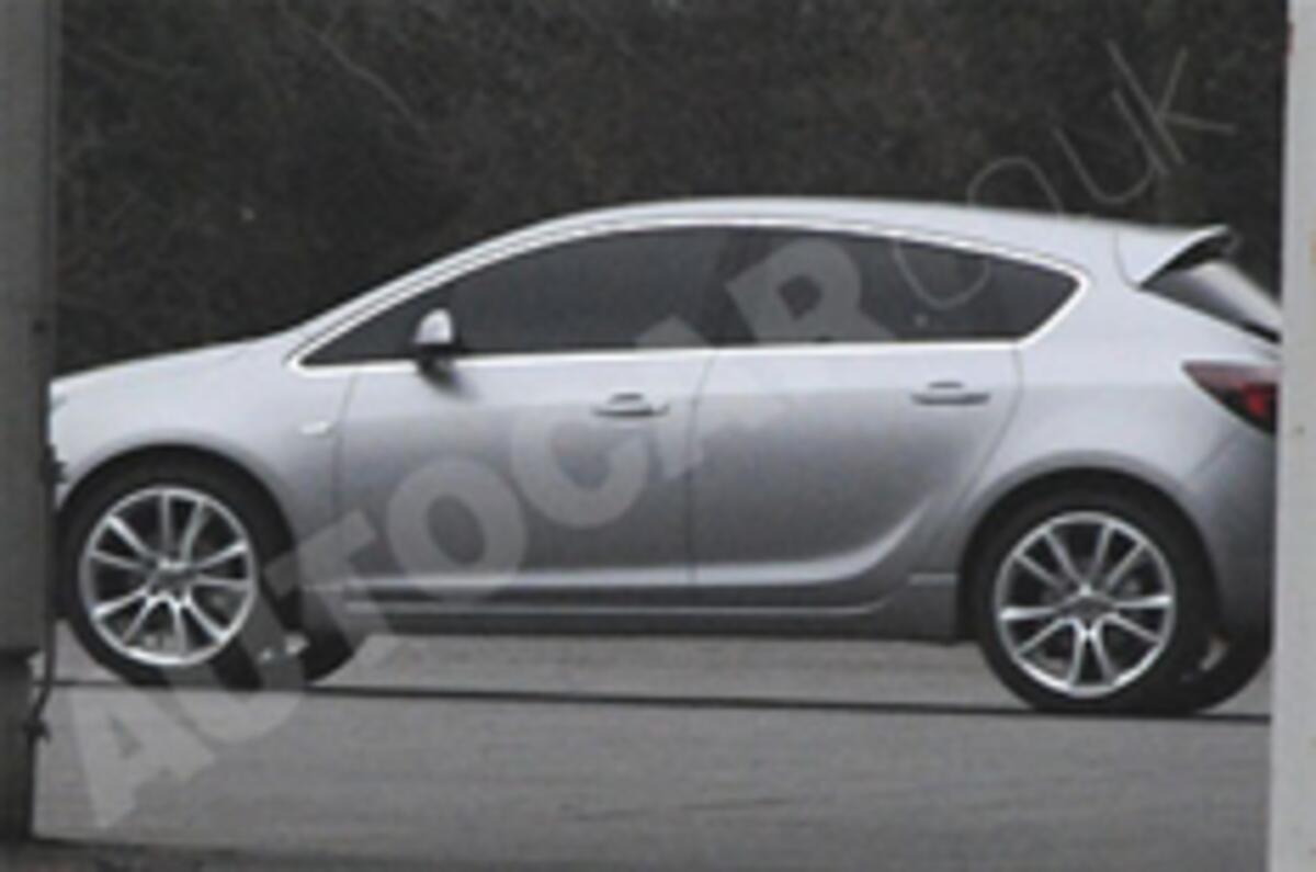 New Vauxhall Astra undisguised