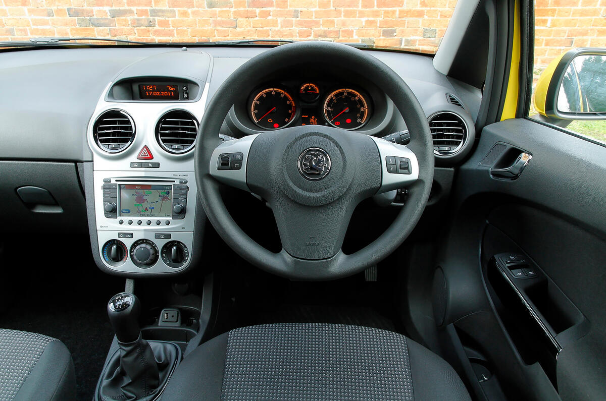 Vauxhall Corsa 20062014 interior Autocar