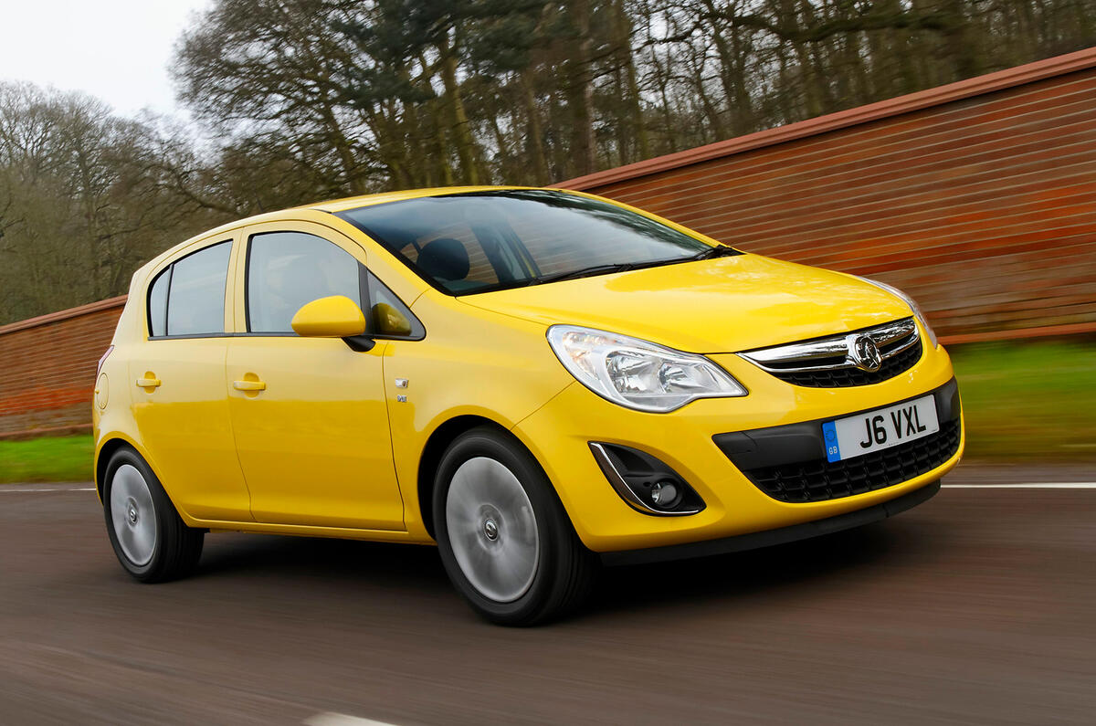 Specs for all Opel Corsa C versions