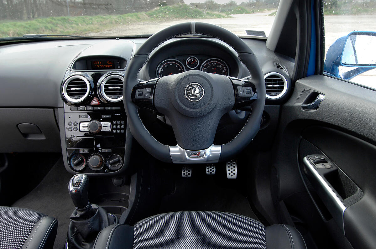 Vauxhall Corsa VXR 2007 2014 interior Autocar Vauxhall Corsa VXR 2007 2014 interior Autocar