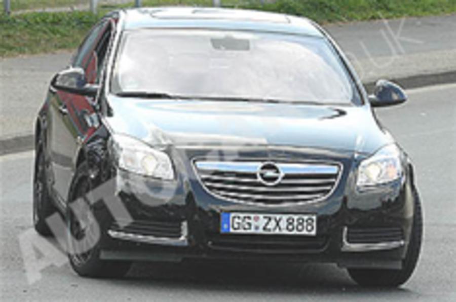 Vauxhall Insignia VXR spotted