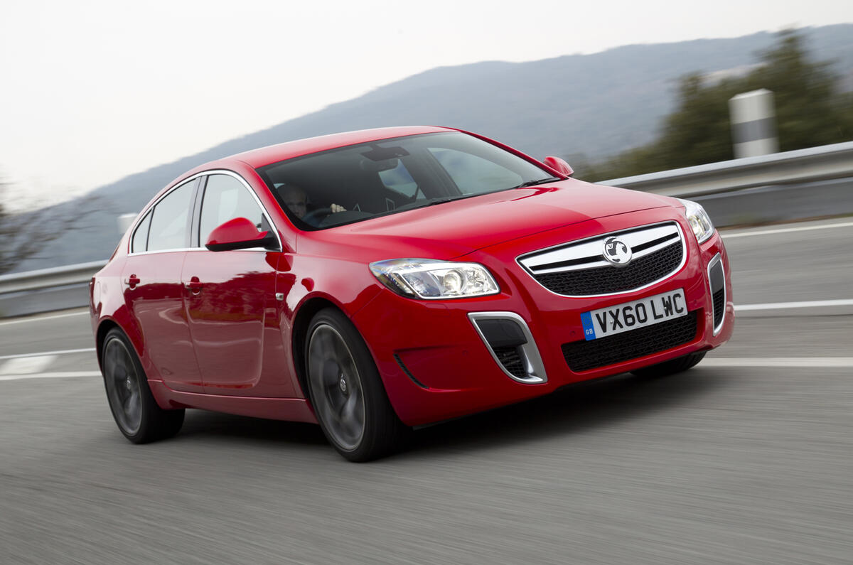 Insignia VXR gets 170mph top speed