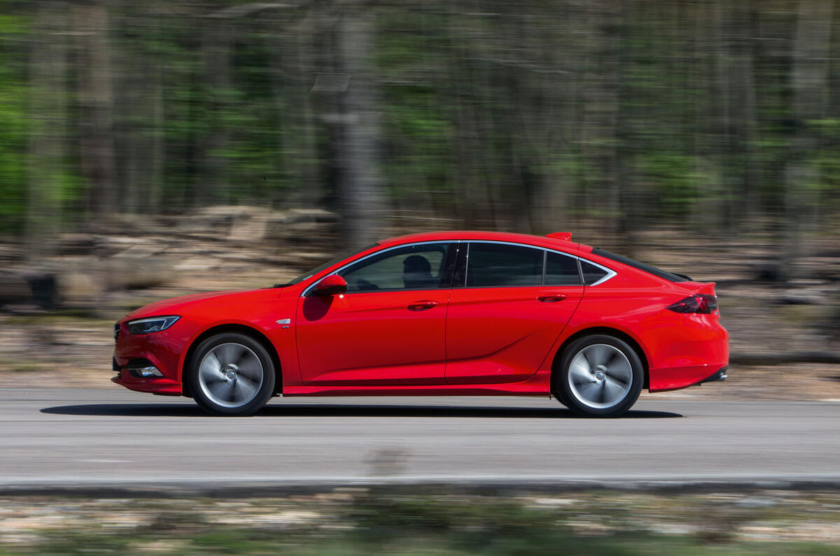 Vauxhall Insignia Grand Sport side profile