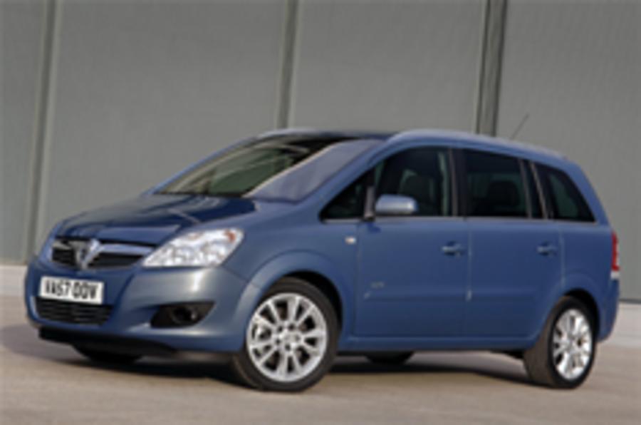 Vauxhall Zafira gets a facelift